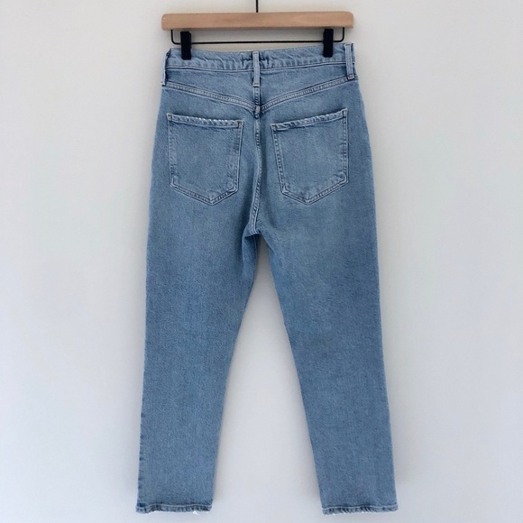 Agolde Light Blue Ankle Jeans - Picture 4 of 6